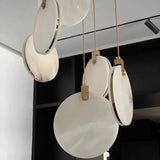 Moderne Marmeren LED Hanglamp – Luxe Slaapkamer & Woonkamer Lamp