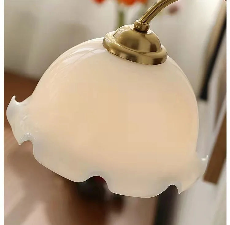 LED Wandlamp Hout & Koper – Vintage Bedlamp voor Woonkamer & Bad