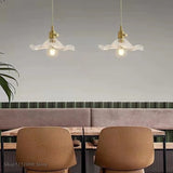 Moderne LED Hanglamp – Gekleurd Glas & Koper E27 Plafondlamp