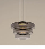 Luxe LED glazen hanglamp – verstelbare moderne kroonluchter