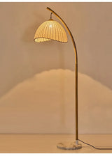 Wabi-Sabi LED Vloerlamp – Scandinavisch Minimalisme & Japans Design voor een Rustgevende Sfeer