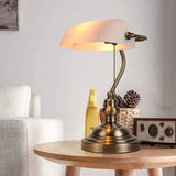Mid-Century Bankers Tafellamp E27 LED Voor Studie & Kantoor