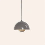 Moderne Nordic Bloemknop Hanglamp – Metaal, LED, E27, Meerdere Kleuren