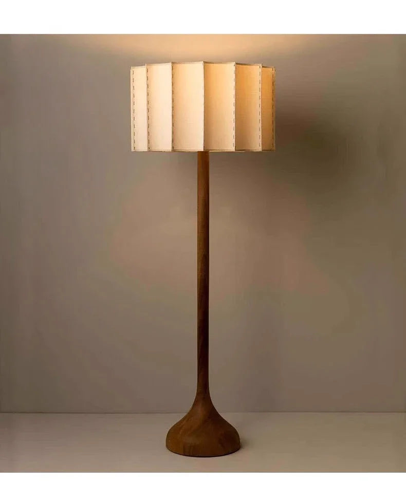 Wabi Sabi Vloerlamp Hout – Design Pata De Elefante Lamp LED E27