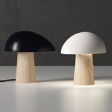 Nordic Tafellamp Klein – Glas & IJzer – LED Bedlampje Touch Switch