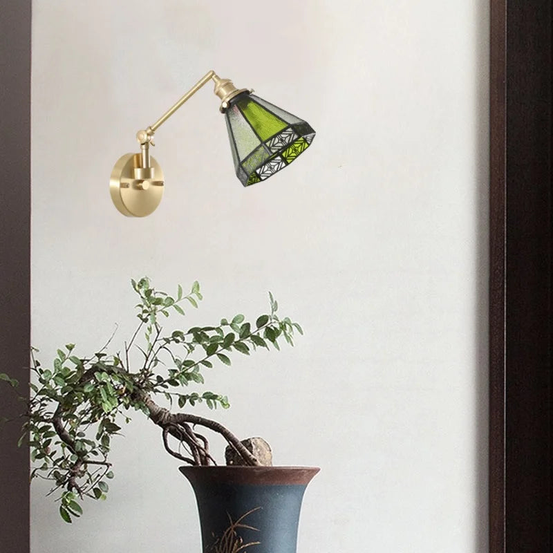 Nordic LED Wandlamp Glas – Verstelbaar, Trekschakelaar, Sfeerverlichting