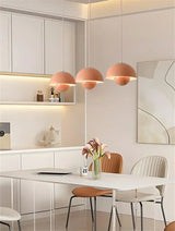 Moderne Nordic Bloemknop Hanglamp – Metaal, LED, E27, Meerdere Kleuren