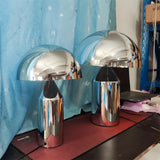 Paddenstoel Tafellamp – Chroom Design – Aluminium E14