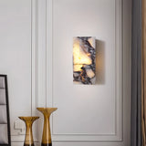 Wabi-Sabi Wandlamp – Bulgari Luxe Steen LED Waterproof Buitenlamp