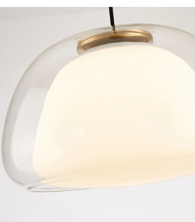 Hanglamp Glas Ø25/40cm Nordic Modern Voor Woon- & Eetkamer