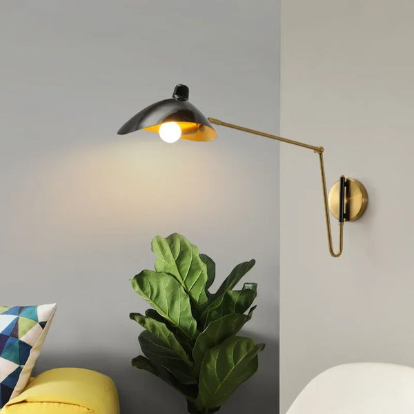 Industriële Wandlamp – Retro Metaal E14 LED Rotatie Sconce