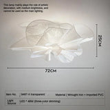 Nordic LED Plafondlamp PVC Zwart/Wit – Moderne Designlamp Slaapkamer