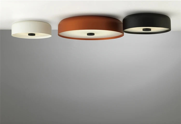 Moderne Bowl Plafondlamp – LED Opbouwlamp Wit 38/48/58cm