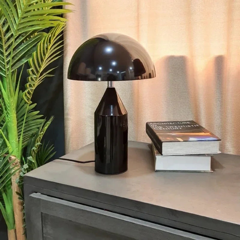 Luxe Moderne Paddestoel LED Tafellamp Nordic E14 Voor Slaapkamer & Studie