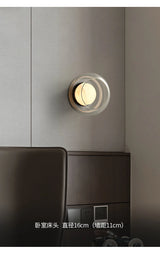 Minimalistische Marmeren Wandlamp – Moderne LED Bedlamp/Grille Design