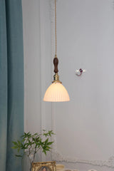 Japanse Keramische Hanglamp – Scandinavische Witte Plafondlamp E27