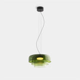 Nordic LED Hanglamp van Glas – Kleurrijke Moderne Plafondlamp