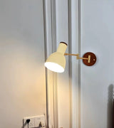 Nordic LED Wandlamp Ivory – Moderne Wandlamp met Trekschakelaar