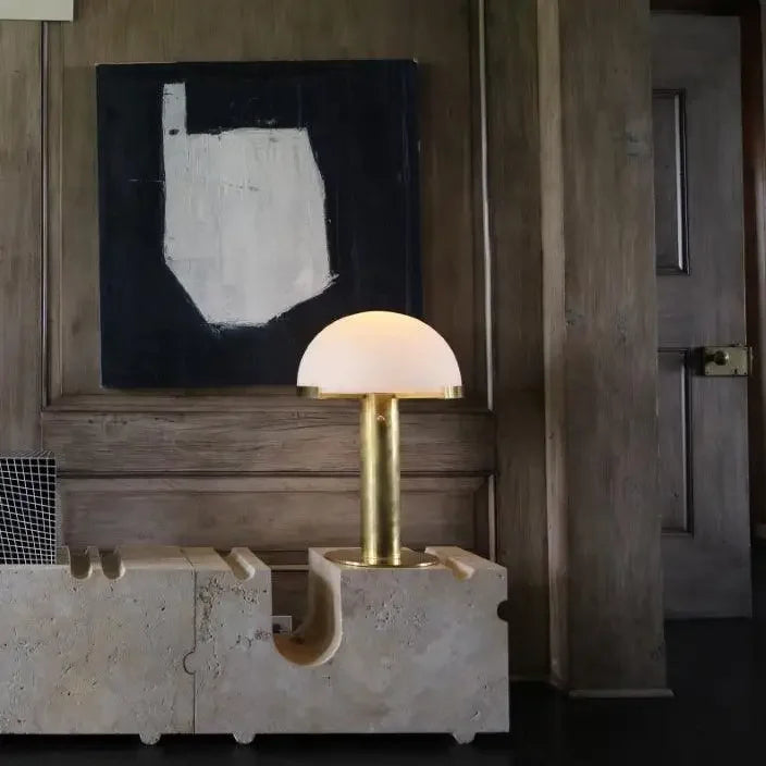 Luxe Postmoderne Spaanse Marmer Tafellamp G9 Voor Slaapkamer & Woonkamer