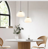 Hanglamp Glas Ø25/40cm Nordic Modern Voor Woon- & Eetkamer