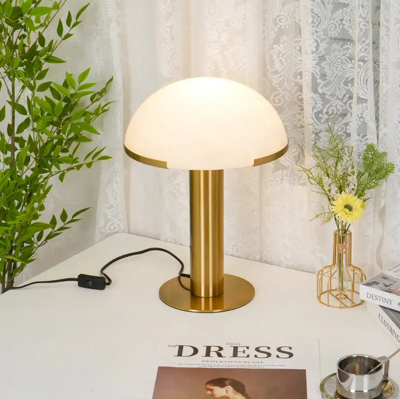 Luxe Postmoderne Spaanse Marmer Tafellamp G9 Voor Slaapkamer & Woonkamer