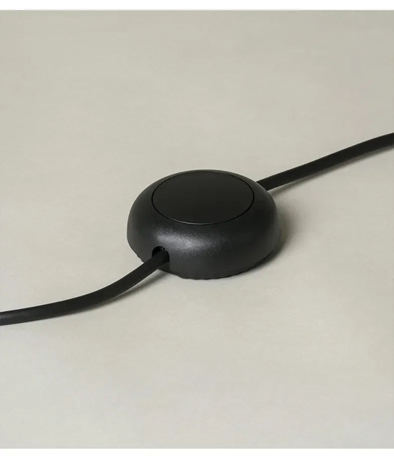 Wabi-Sabi Vloerlamp – Japanse LED Staande Lamp met Stoffen Kap