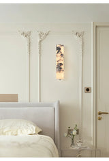 Italian Style LED Wandlamp | Zwart Marmer & Natuursteen | Luxe Modern