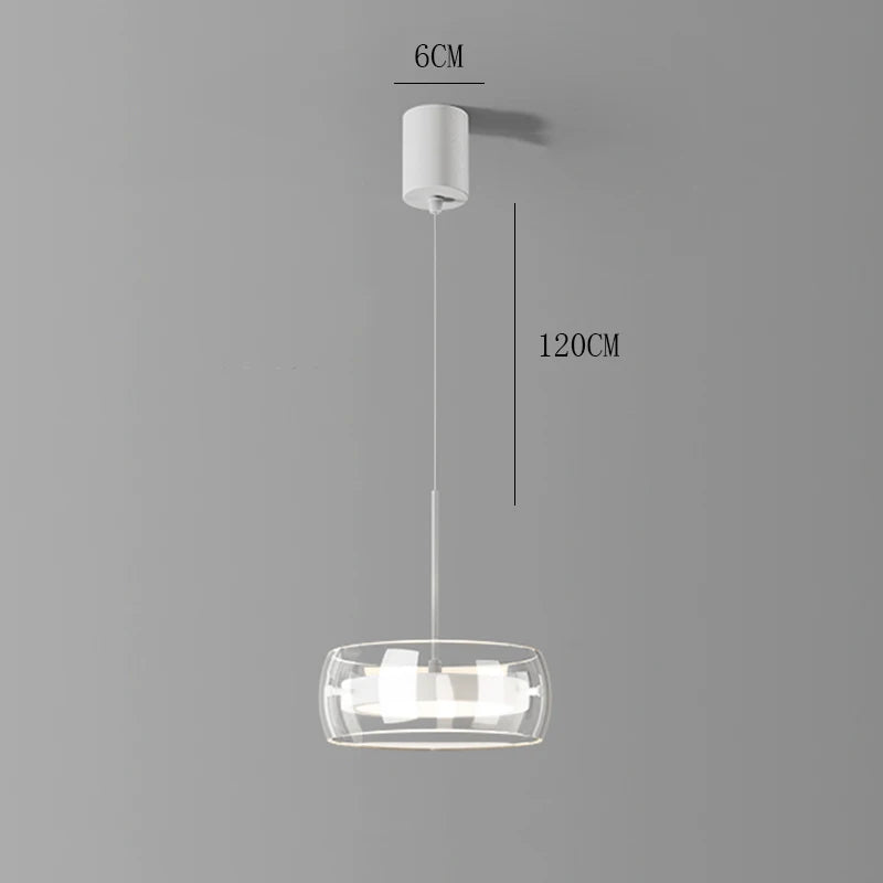 Moderne LED ring hanglamp – dimbare kroonluchter voor woonkamer & eetkamer