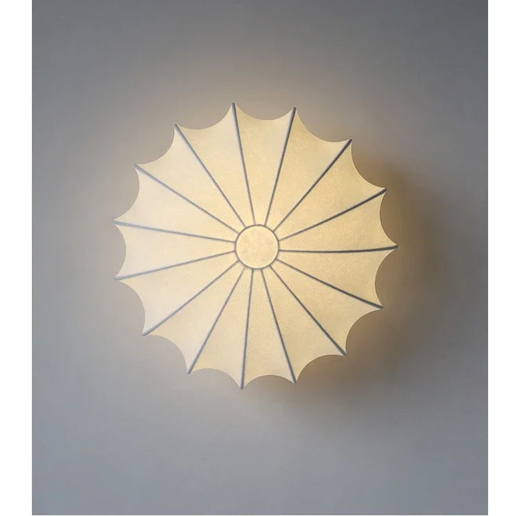Zijden Plafondlamp – Moderne Opbouwlamp Ø40–80cm E27 LED