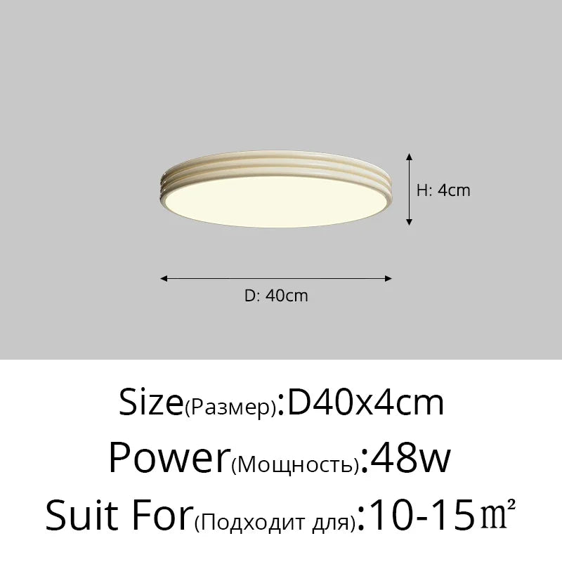 Bauhaus Plafondlamp Groen LED Voor Woonkamer, Slaapkamer & Keuken