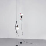 Italiaanse Hanglamp LED Metaal – Verstelbare Hoogte Bedlamp E27