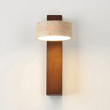 AureaCave Wabi-Sabi Travertin Wandlamp