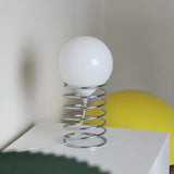 Bauhaus Tafellamp – Vintage Nordic Design Glazen Bedlamp LED