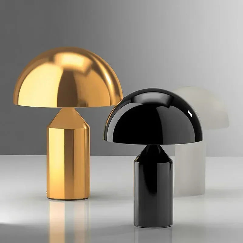 Luxe Moderne Paddestoel LED Tafellamp Nordic E14 Voor Slaapkamer & Studie