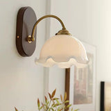 LED Wandlamp Hout & Koper – Vintage Bedlamp voor Woonkamer & Bad