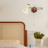 Nordic LED Wandlamp Ivory – Moderne Wandlamp met Trekschakelaar