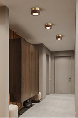 Houten Plafondlamp Walnoot/Essen – LED Spot Ø3-5m² Modern