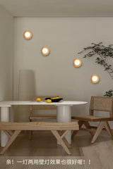 Houten Plafondlamp Walnoot/Essen – LED Spot Ø3-5m² Modern