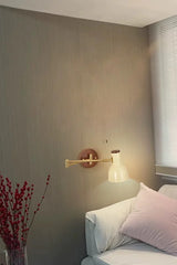 Nordic LED Wandlamp Ivory – Moderne Wandlamp met Trekschakelaar