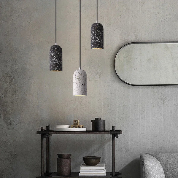 CementoLux – Handgemaakte Cement Hanglamp met LED