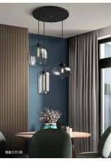 Caren Nordic Hanglamp – Handgemaakt Glas LED Filament Pendant Light