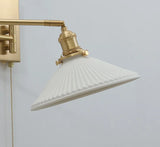Nordic LED Wandlamp Keramiek – Moderne Sconce met Trekschakelaar