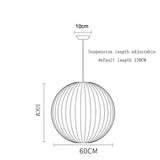 LED Hanglamp Zijde Wit Voor Woonkamer & Hotel