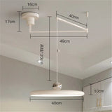 Franse LED Hanglamp – Verstelbare Chrome UFO Plafondlamp 15–30m²