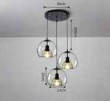 Aurora Glass Pendant Light