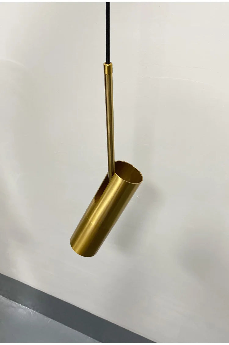 Moderne LED Hanglamp Aluminium Zwart Goud 2-Lichts Voor Woonkamer
