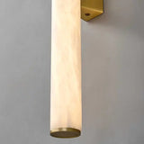 Luxe Marmeren Wandlamp – Minimalistisch Messing LED