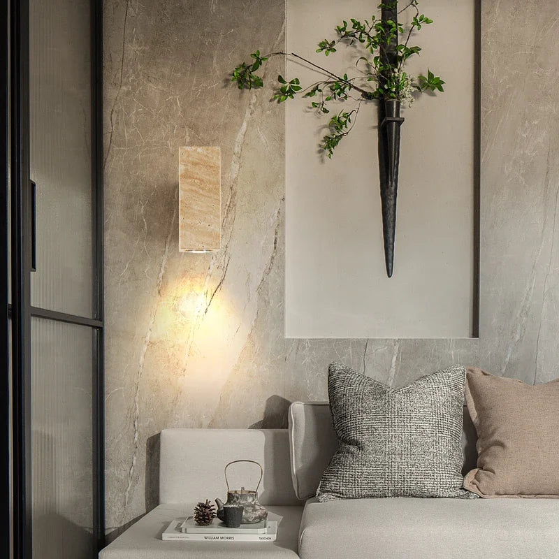 Luxe Marmeren Wandlamp