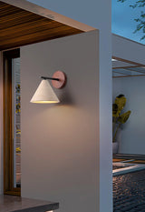 Travertin Wandlamp met E27 Fitting – Natuursteen & Hout Beige