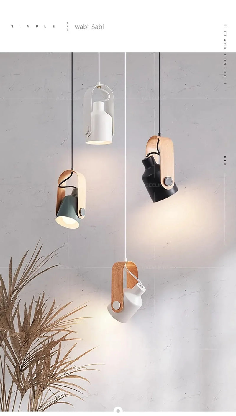 Nordic Hanglamp Metaal Zwart Wit Blauw E26 Modern Slaapkamer Woonkamer